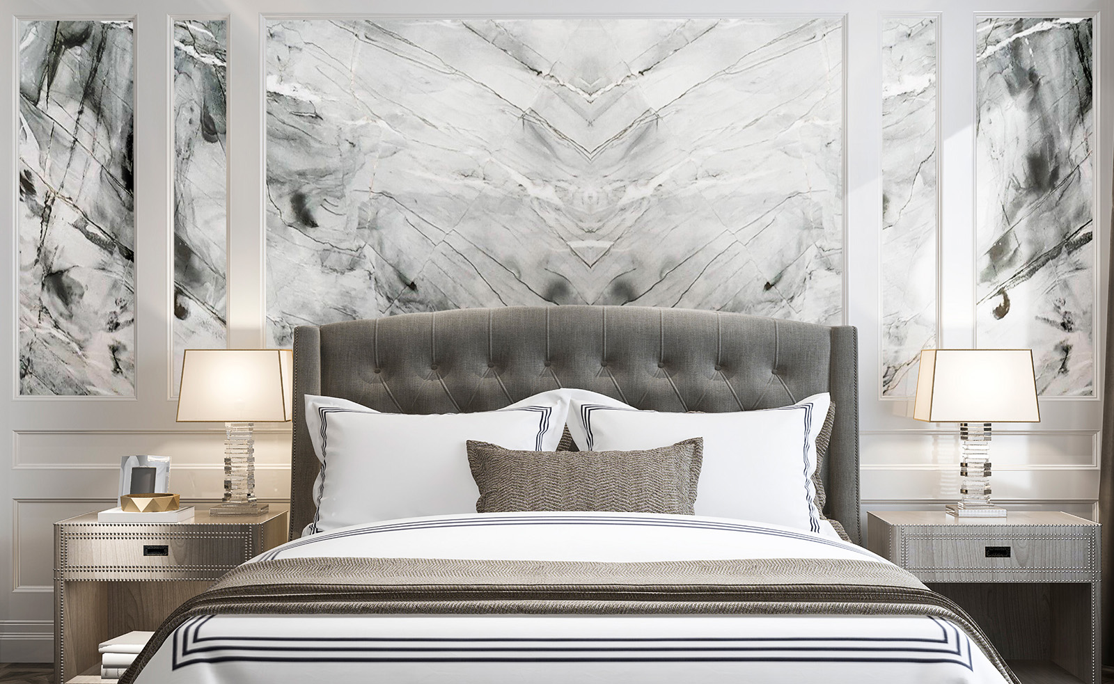 IRG Stone Surface in large bedroom