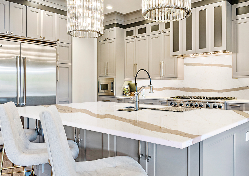 Pental Quartz in kitchen