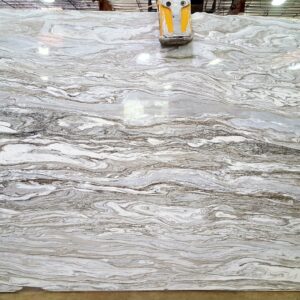 engineered stone black with white veins