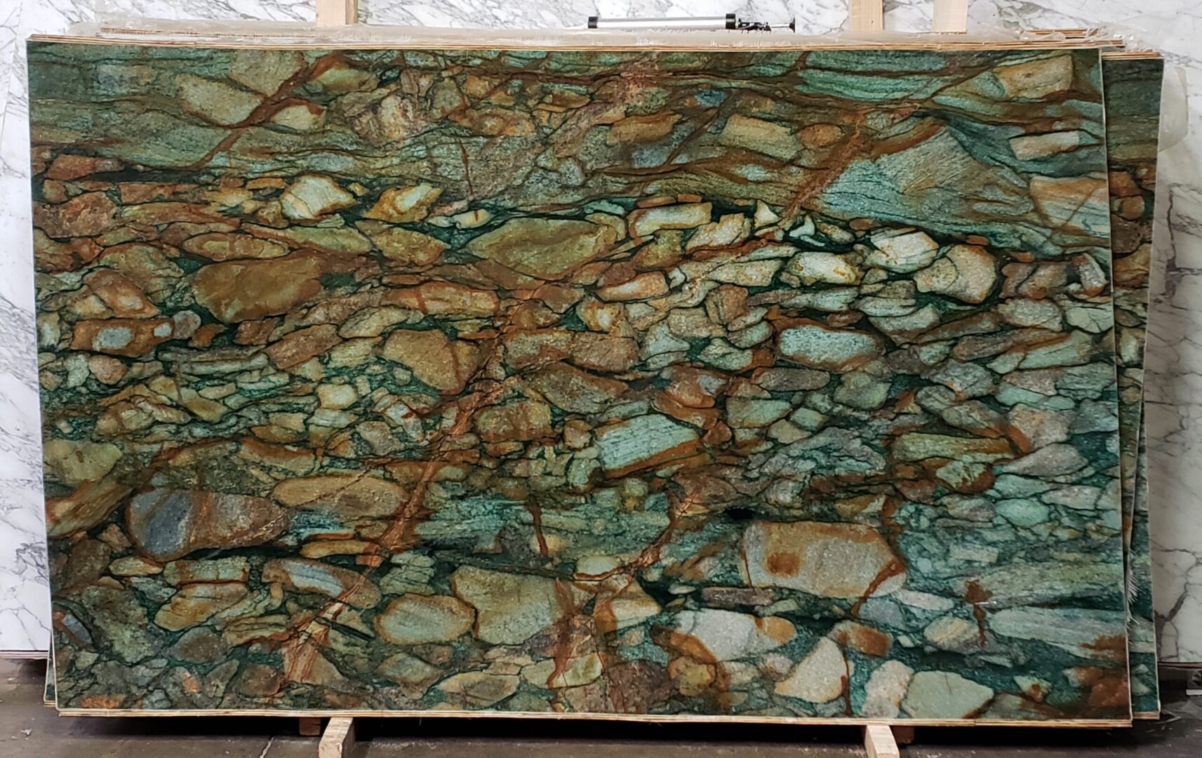 best way to clean stone slabs